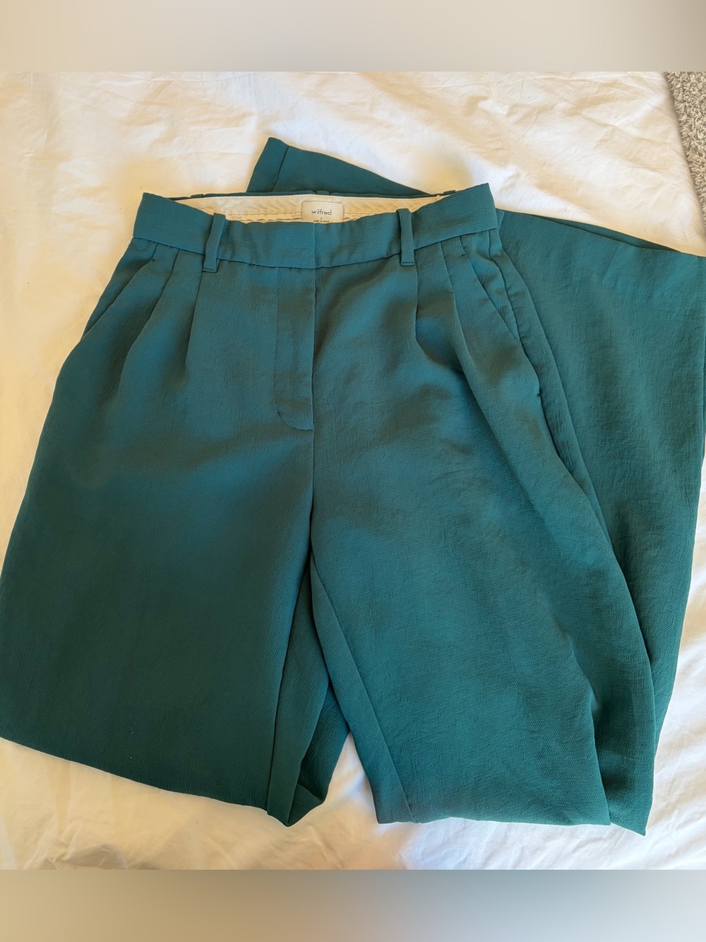 Dark Teal Effortless Pants